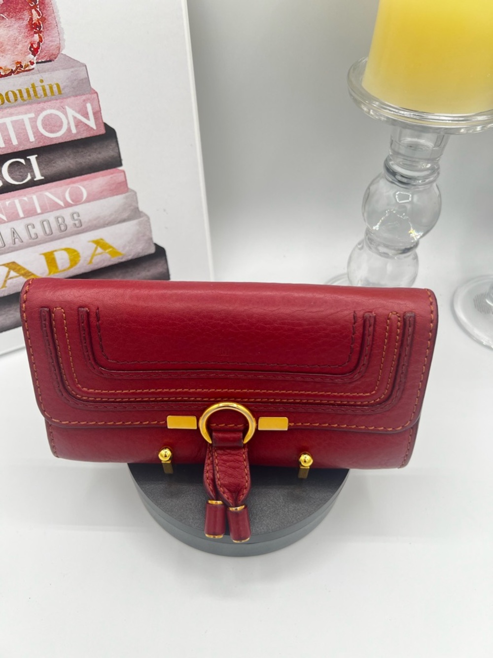 Chloe Marcie Long Flap Wallet - EUC with COA